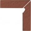 Спецэлементы Opoczno Simple Red Cokol Schodowy 3-d Prawy 8x30