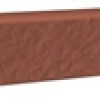 Клинкер Opoczno Simple Red Cokol Strukturalna 3-d 8x30