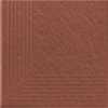 Матовый Opoczno Simple Red Stopnica Narozna 3-d 30x30