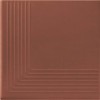 Матовый Opoczno Simple Red Stopnica Narozna 30x30