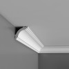 Плинтусы потолочные Orac Decor Durofoam CB510N карниз полистирол 2000х40х40 мм. — фото 2