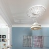 Плинтусы потолочные Orac Decor Luxxus C338 карниз полиуретан 2000х184х184 мм. — фото 2