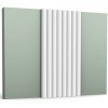 3D панели из полимера Orac Decor Luxxus W110 декоративная панель полиуретан 2000х250х16 мм. — фото 2