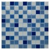 Стеклянная Glass Orro mosaic BLUE ATLANTIC 29.5х29.5, чип 25х25 квадратный