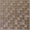 Стеклянная Glass Orro mosaic GLOSS BROWN 30х30 микс /серая, чип 23х23 квадратный