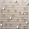 Стеклянная Glass Orro mosaic JASMIN 30х30 бежевая, чип 23х23квадратный