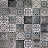 Миксы ORRO Mosaic Glasstone CARPET GRAY 30х30 глянцевая-матовая, чип 48х48 квадратный