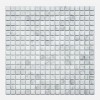 Каменная Stone Мозаика Orro mosaic Bianco Carrara Tum 30.5х30.5, чип 15х15 квадратный