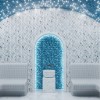 Каменная Stone Мозаика Orro mosaic Lumina Art 28.8х33.8 белая / серая, чип листья — фото 2