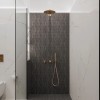 Каменная Stone Мозаика Orro mosaic Мangolia Deluxe 30.21х30.82 графит / серая, чип пятиугольник — фото 2