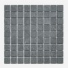 Каменная Stone Мозаика Orro mosaic Мangolia Tum 30.5х30.5 графит / серая, чип 15х15 квадратный
