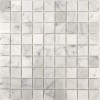 Каменная Stone Orro mosaic BIANCO CARRARA POL 30.5х30.5 бежевая полированная, чип 30х30 квадратный