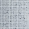Каменная Stone Orro mosaic BIANCO CARRARA POL 30.5х30.5 серая полированная, чип 15х15 квадратный