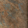 Paradyz Клинкерная плитка Ardis Rust Stopnica Prosta Struktura Mat B1a 30х60