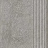 Клинкерные Paradyz Клинкерная плитка Carrizo Grey Stopnica Prosta Struktura Mat 30х60