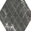 Матовый Керамогранит Paradyz Marvelstone Grey Heksagon Gres Szkl. Mat. 17.1х19.8 — фото 5