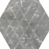 Матовый Керамогранит Paradyz Marvelstone Light Grey Heksagon Gres Szkl. Mat. 17.1х19.8