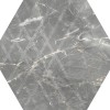 Матовый Керамогранит Paradyz Marvelstone Light Grey Heksagon Gres Szkl. Mat. 17.1х19.8 — фото 4