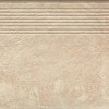 Керамогранитные Ступень фронтальная Paradyz 49318 Scandiano Beige sponica prosta 30х60
