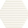 Настенная Paradyz Woodskin Bianco Heksagon Struktura B 19.8х17.1