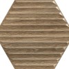 Настенная Paradyz Woodskin Wood Heksagon Struktura B 19.8х17.1