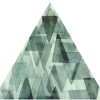 Настенная Petracers Triangolo Impressioni Verde 17х17