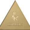 Настенная Petracers Triangolo Logo Su Oro Matt 17х17