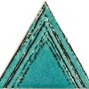 Настенная Petracers Triangolo Lui Verde 17х17