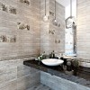 Вставки PiezaROSA Вставки универсальные 757671 Граффито серый вставка 10х10 — фото 6