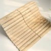 Каменная Pixel Венеция Мозаика из мрамора PIX 362 Yellow Travertine, Convex, чип 20х151 мм, сетка 300х305х12 мм, Матовая