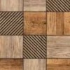 Матовый Polcolorit  Декор керамогранит Foresta Listwa BE Mozaika 15х60