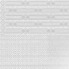 Polcolorit  Декор настенный Parisien Bianco Silk Dn 24.4х74.4