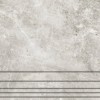 Керамогранитные Ступень ProGRES Ceramica GNR12030422-G Магма / Magma 30х120 с насечками