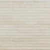 Настенная Ragno Плитка RCUS Travertino Wall Struttura 3D Pli Vein Bianco Rett 40х120