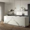 Матовый SapienStone Керамогранит SSH3215514GST Premium White Natural 12mm 150х320 — фото 14