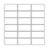 Керамическая Seranit Fibre Mosaic Grid Чип 10 5 Grey Lappato 30x30