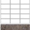 Керамическая Seranit Gusto Mosaic Grid Чип 10 3,5 Taupe-Grey Lappato 30x30