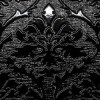 Панно Serra Lotus Black Glossy 30x90