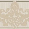 Бордюр Serra Lush (Fancy) Damasco Listello Beige Glossy 7x30