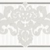 Бордюр Serra Lush (Fancy) Damasco Listello White Glossy 7x30