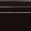 Бордюр Serra Lush (Fancy) Skirting Black Glossy 23x30