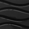Настенная Serra Onda Pearl Black Glossy 30x90