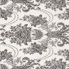 Декор Serra Wall Paper Decor Silver White Glossy 30x90