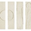 Матовый Settecento KOINE ALPHABET GESSO 4,5X18,6