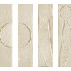 Матовый Settecento KOINE ALPHABET SABBIA 4,5X18,6
