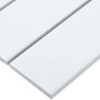 Керамическая Starmosaic Brick   Metro Мозаика Star Mosaic V-VW56000 / С0004010 White Matt 30х30, чип 47х147 мм прямоугольный — фото 2