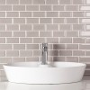 Starmosaic Керамическая мозаика Metro Grey Glossy 45х95 (AM81946) 29,1х29,5 — фото 2