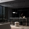 StaroSlabs Керамический слэб С0005911 Marquina Olpse Luminous Double Polished 120х280 черный полированный под мрамор — фото 3