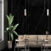 StaroSlabs Керамический слэб С0005911 Marquina Olpse Luminous Double Polished 120х280 черный полированный под мрамор — фото 4