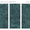 StaroSlabs Керамический слэб С0005912 Nord Verde Luminous Double Polished 120х280 зеленый полированный под мрамор — фото 2
